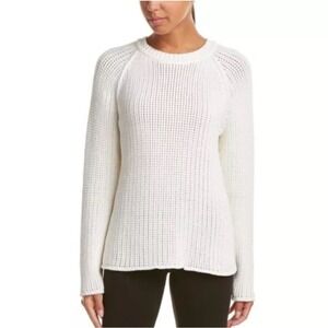 Derek Lam IOC Athleta Crosswalk Sweadove White Knit Pullover Sweater XL